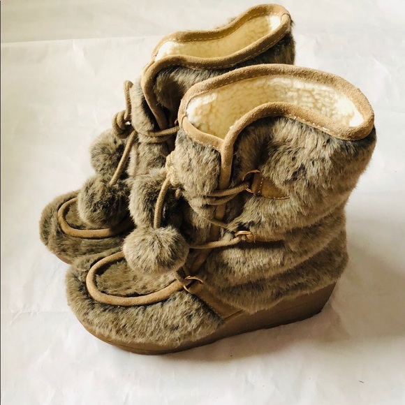 Juicy Couture Shoes - Juicy Couture Faux Fur Boots